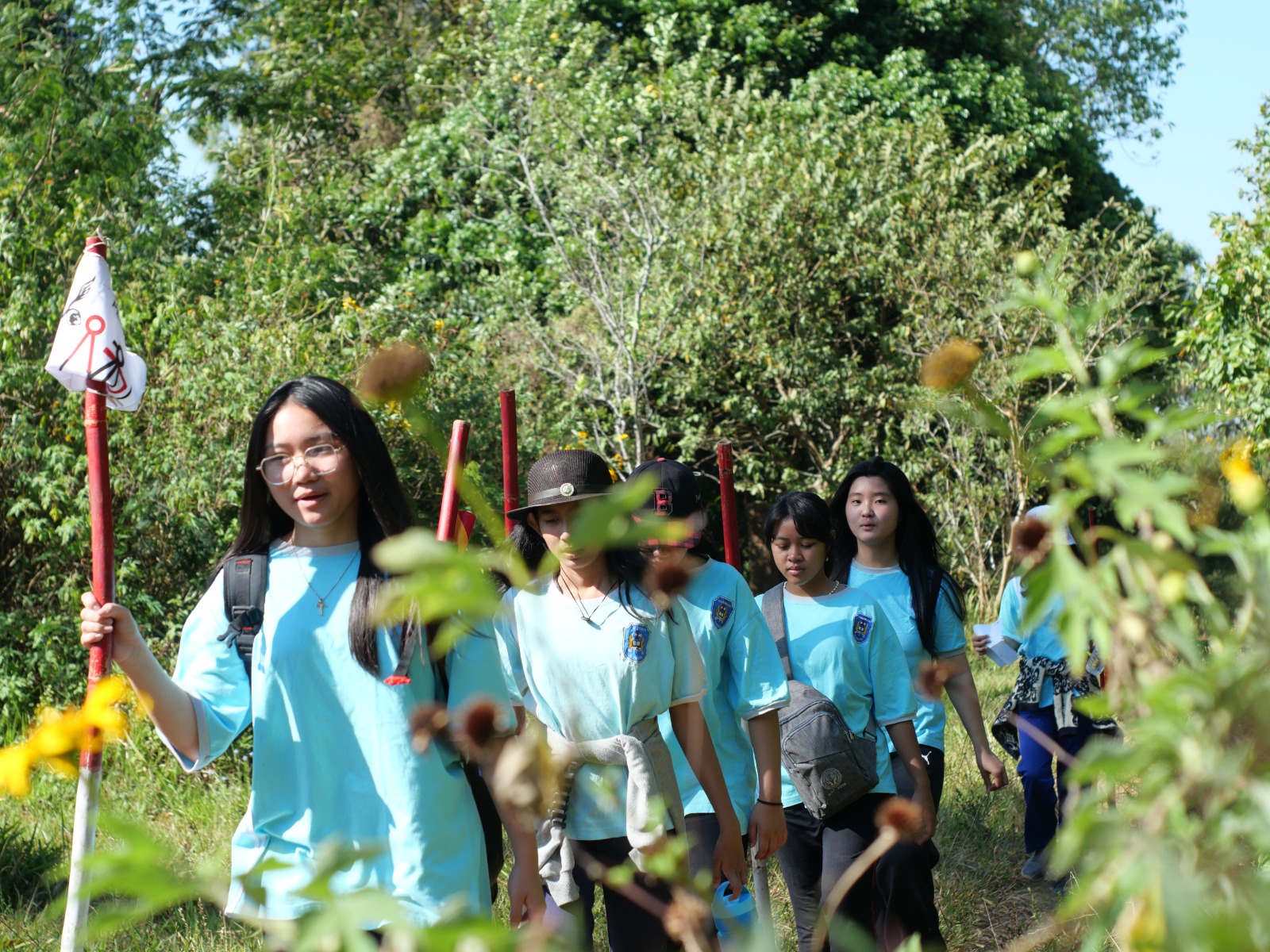 Kegiatan belajar SMA Putra Nirmala