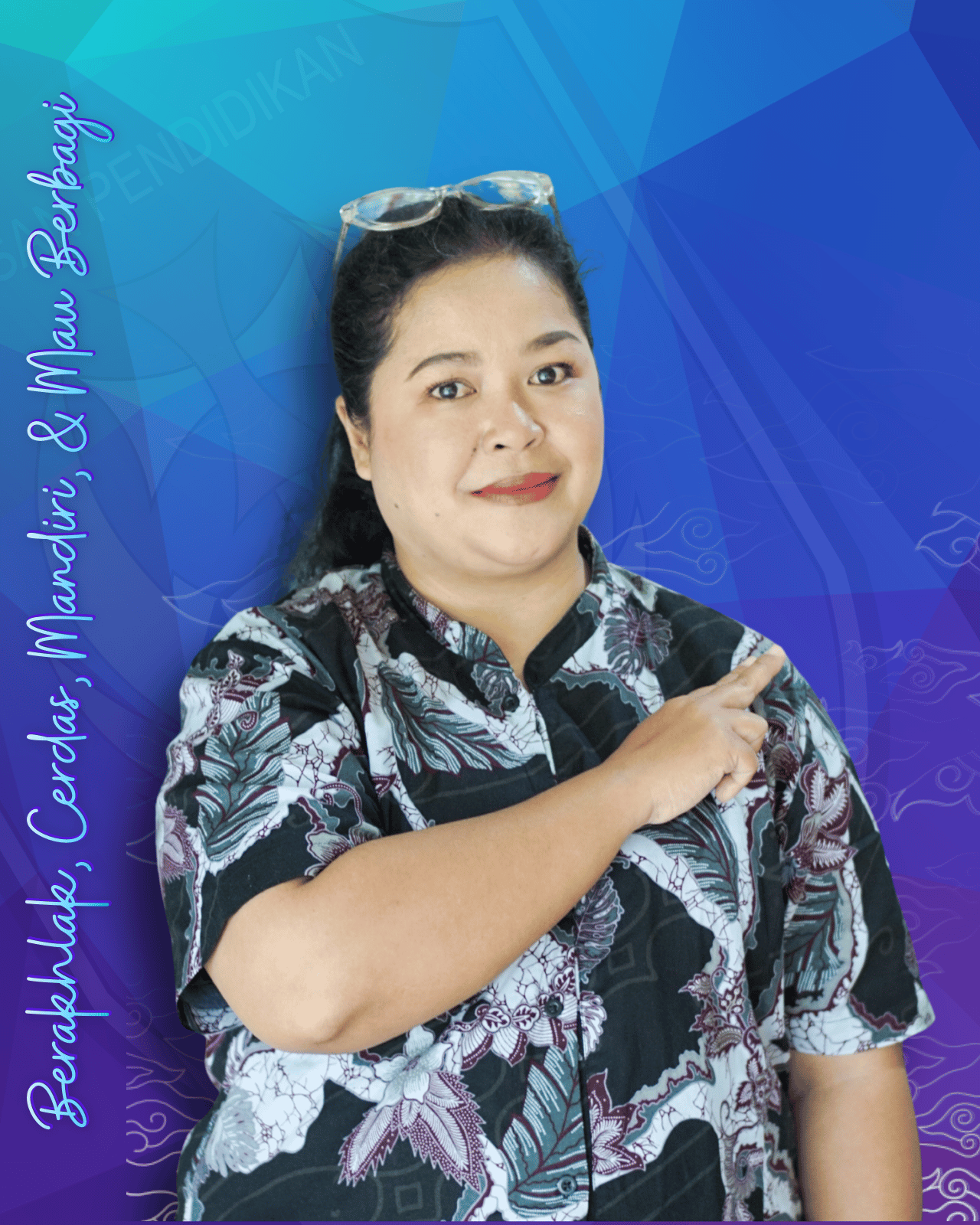 Evangeline Liberthy O. E., S.Pd., Gr.